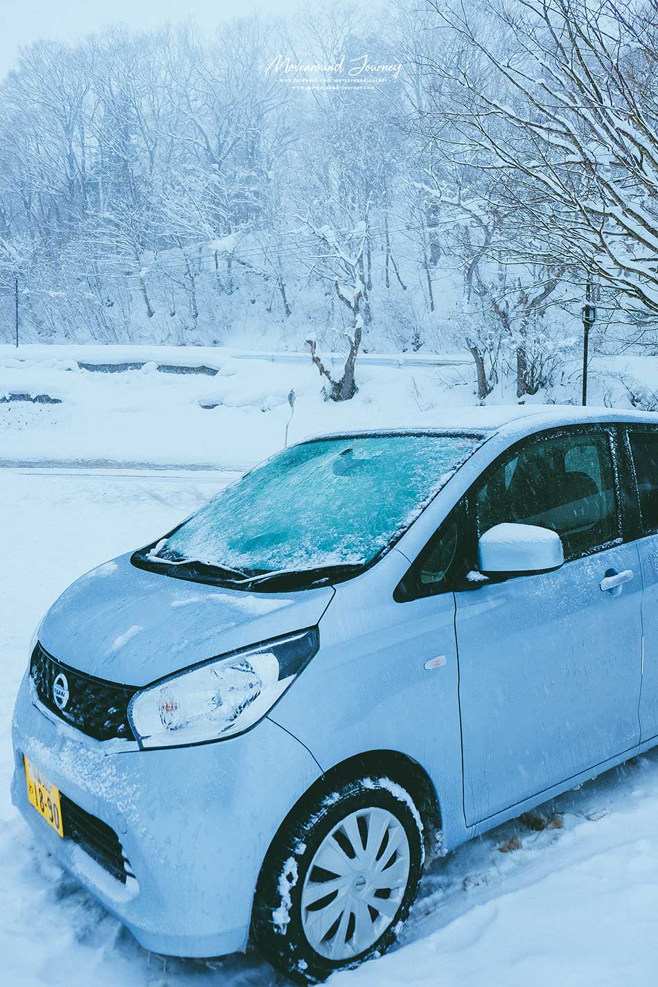 ขับรถเที่ยวญี่ปุ่นฤดูหนาว