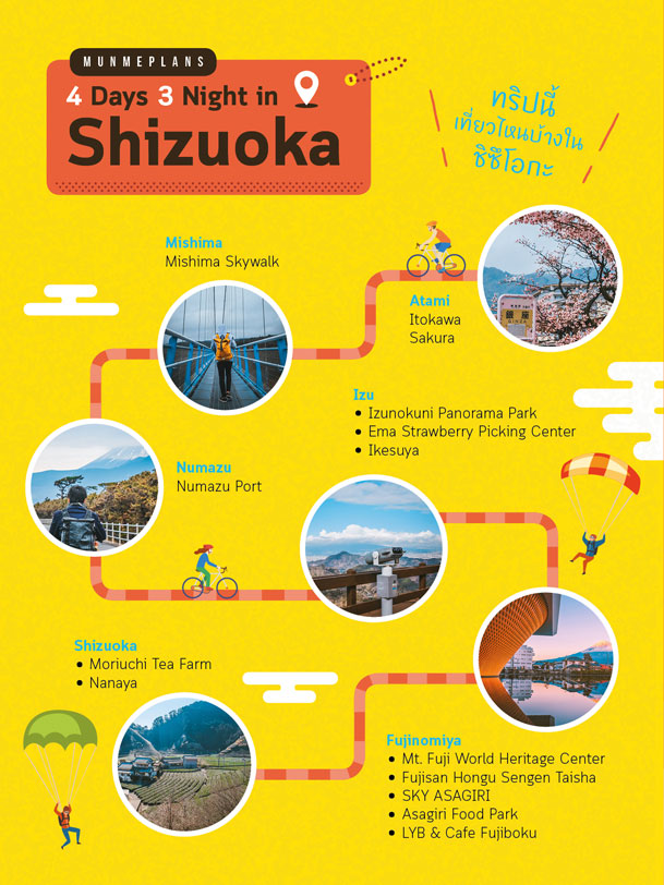 คู่มือเที่ยวชิซึโอกะ 3 วัน 4 คืน, shizuoka guide book