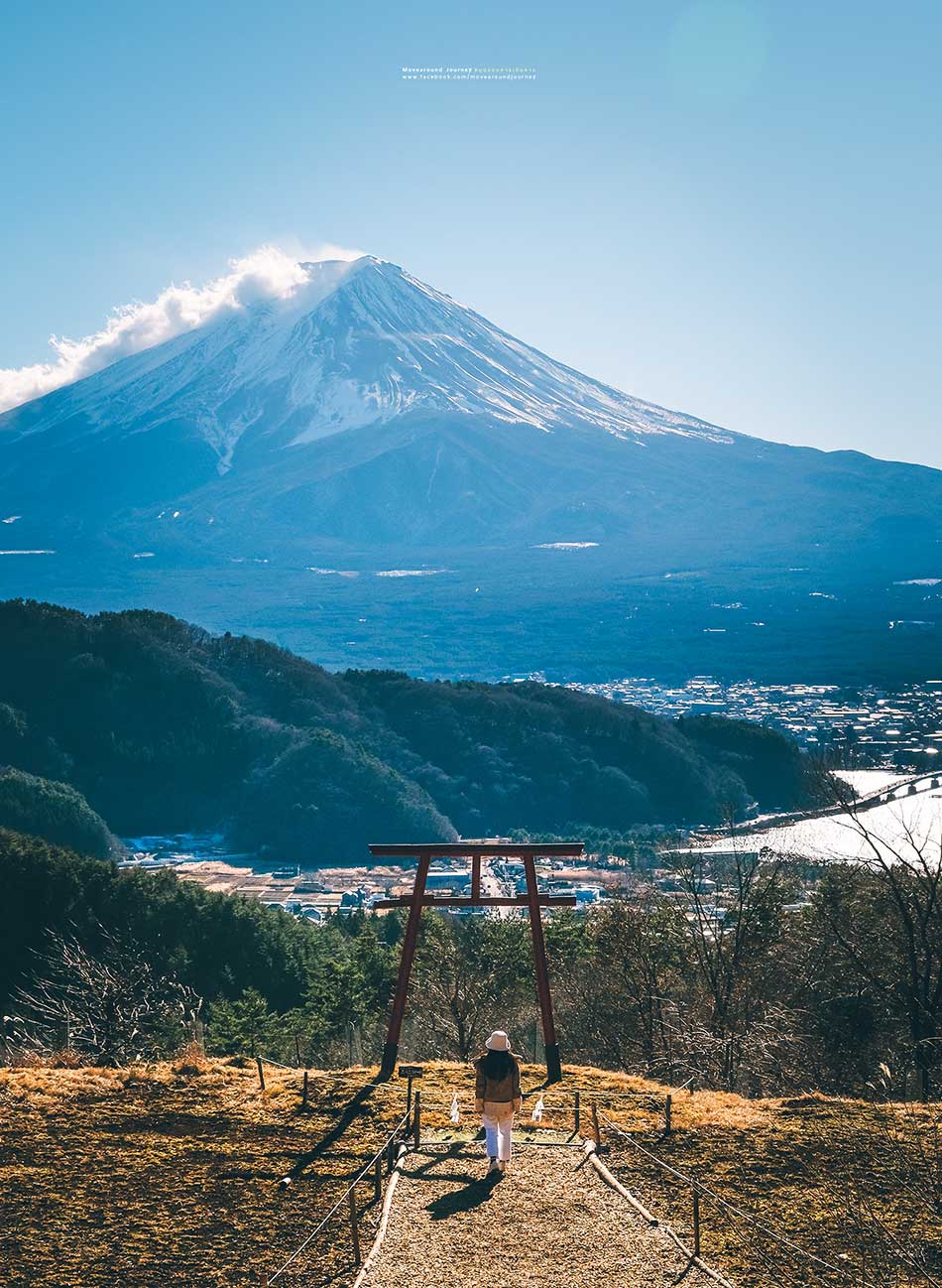 จุดถ่ายรูปภูเขาไฟฟูจิ Kawaguchi Asama Shrine