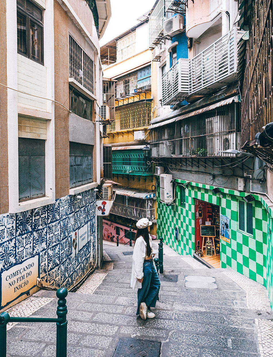 Portuguese Street Macao
